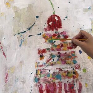 Life in Layers- Cupcakes on Canvas - March 26