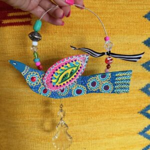 Folk Art Mixed Media Birds - March 12