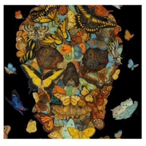 Mixed Media Skulls - October 22